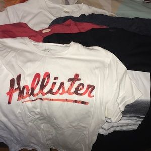 5 Hollister tees